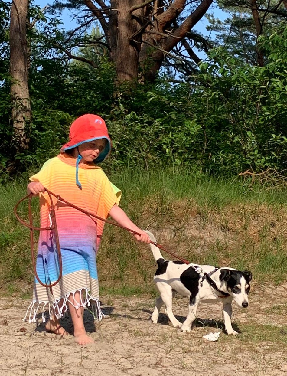 Kinderponcho Rainbow