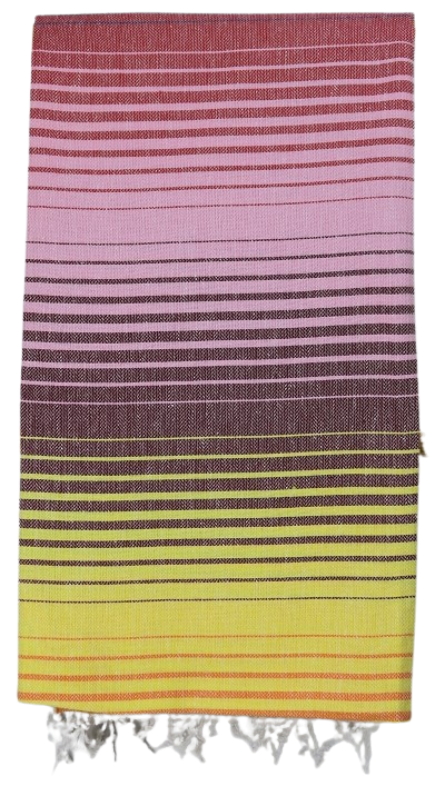 Hamamtuch Rainbow Sunset 100 cm x 180 cm Rueckseite